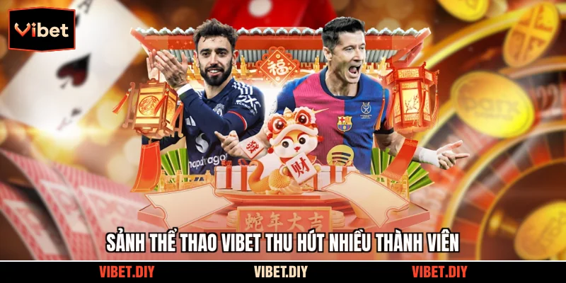 Sảnh thể thao Vibet thu hút nhiều thành viên
